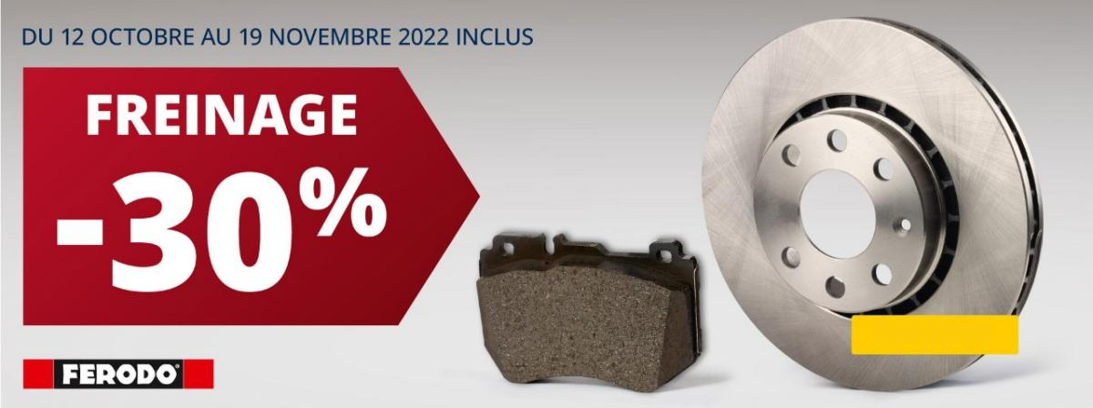 -30% FREINAGE